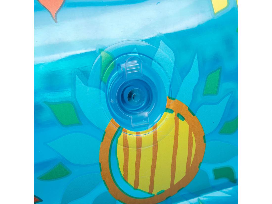 Vente Unique Piscine Gonflable Pour Enfants Bestway Rectangulaire Fleurs 229x152x56 Cm