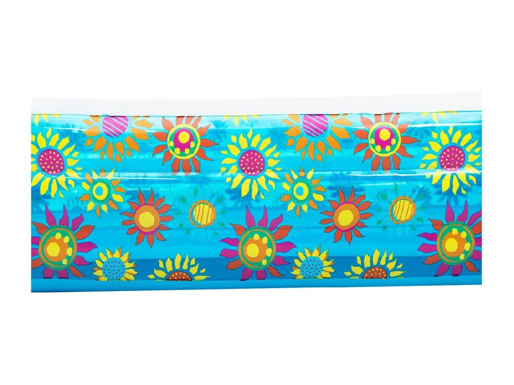 Vente Unique Piscine Gonflable Pour Enfants Bestway Rectangulaire Fleurs 229x152x56 Cm