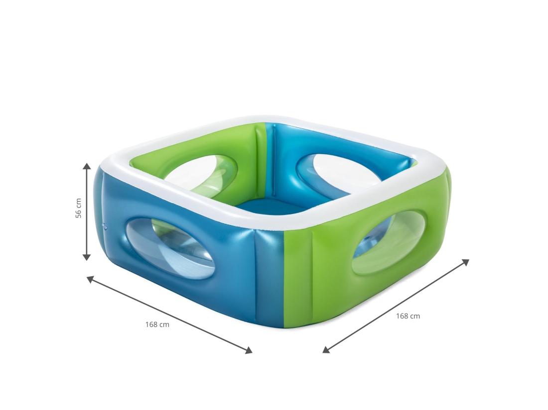 Vente Unique Piscine Gonflable Pour Enfants Bestway Window 168x168x56 Cm