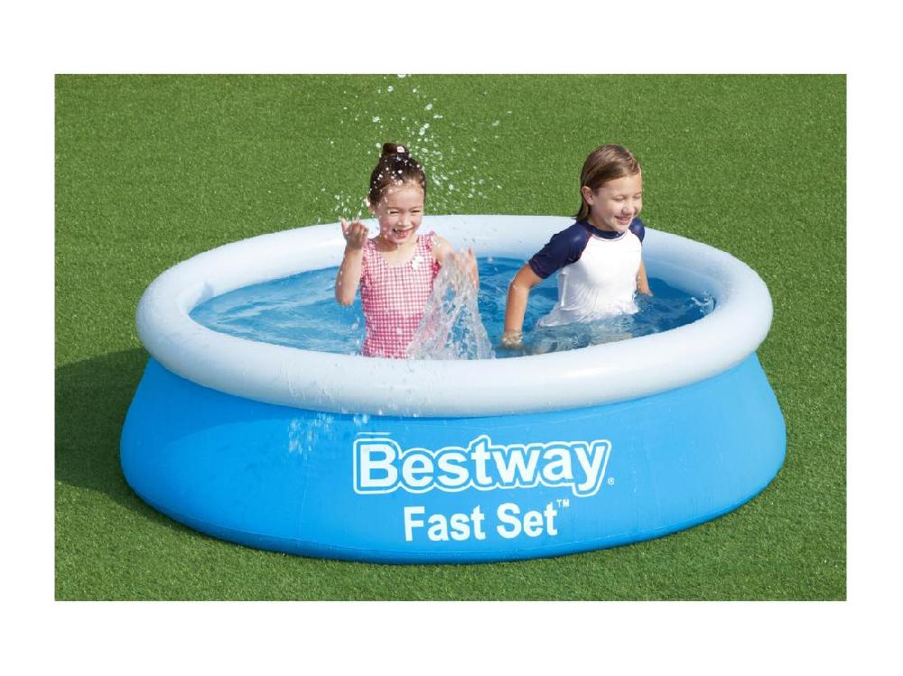 Vente Unique Piscine Gonflable Pour Enfants Fast Set Bestway Ma Première Piscine 183x51cm