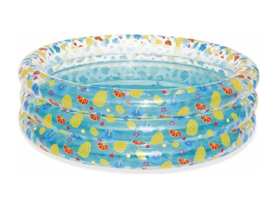 Vente Unique Piscine Gonflable Ronde - 697 L - Sea Life - D 170 Cm X H 53 Cm