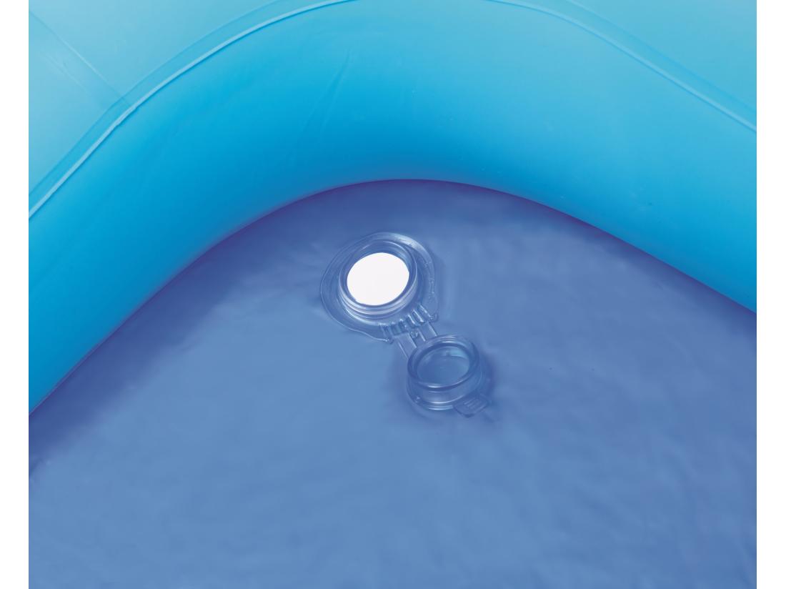 Vente Unique Piscine Hors-sol Gonflable Pour Enfants Bestway Bateau Remorqueur 140x130x104 Cm