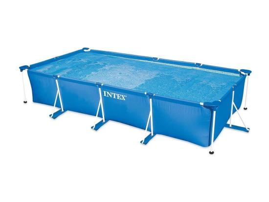 vente unique Piscine hors sol rectangulaire 450x220x84 cm avec pompe