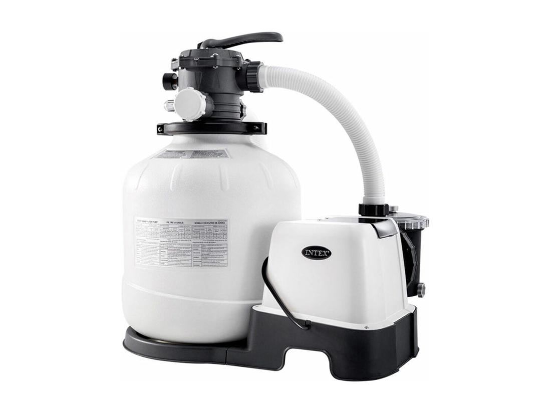 Vente Unique Piscine Hors-sol Rectangulaire 975x488x132 Intex Filtre Ref 26378 GILI