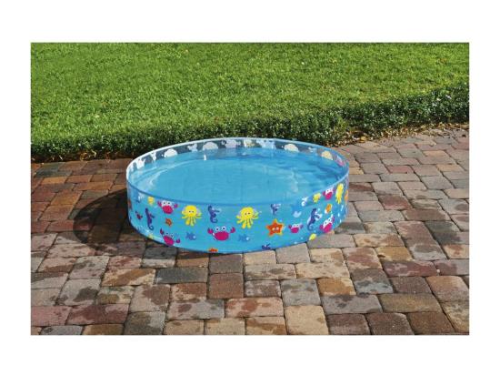 Vente Unique Piscine Hors Sol Ronde - 277 L - Fill'n'Fun - D 122 Cm X H 25 Cm