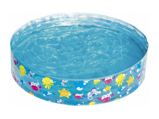 Vente Unique Piscine Hors Sol Ronde - 277 L - Fill'n'Fun - D 122 Cm X H 25 Cm