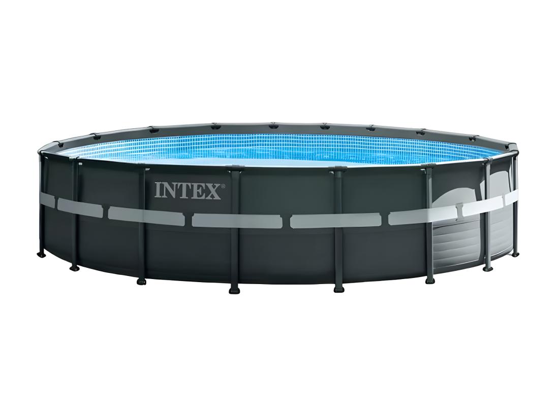 Vente Unique Piscine Hors-sol Ronde 549x132 Intex RAJA