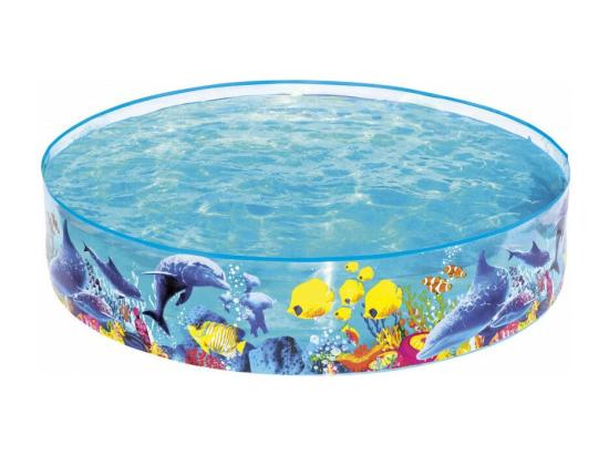 Vente Unique Piscine Hors Sol Ronde - 946 L - Fill'n'Fun Odissey - D 183 Cm X H 38 Cm