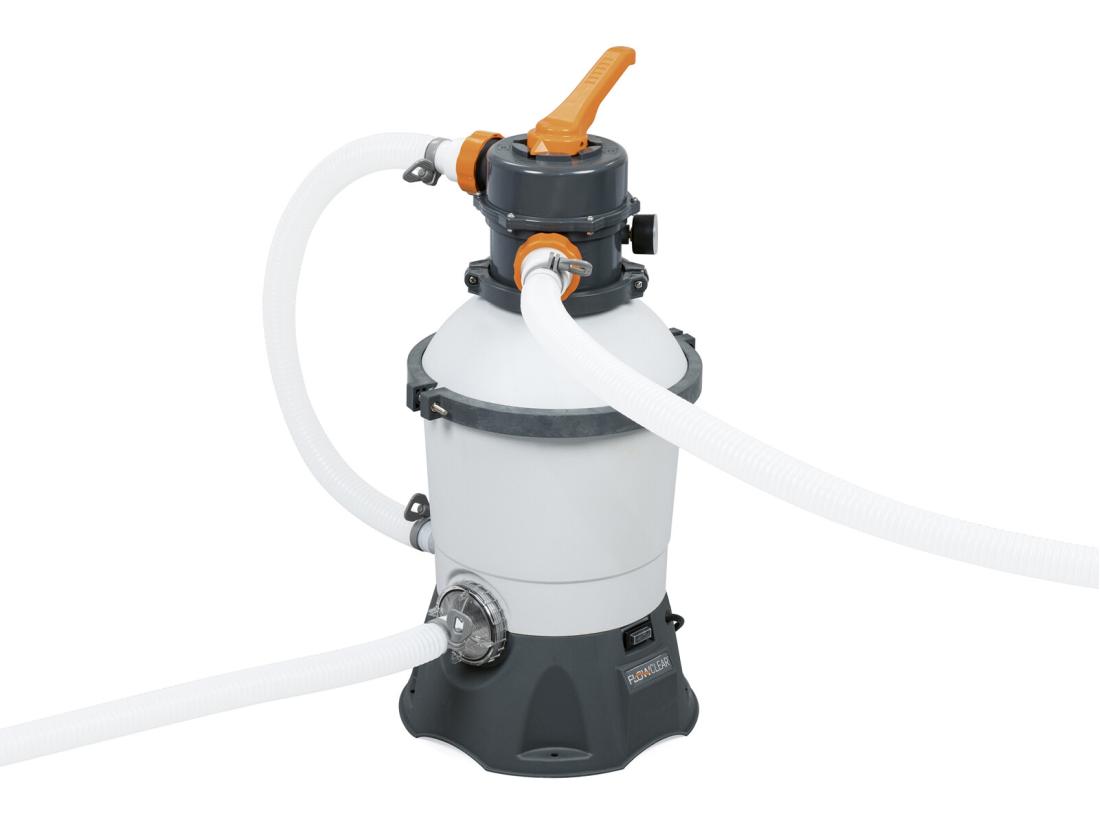 vente unique Piscine Hors-sol Tubulaire Bestway Power Steel 404x201x100 cm Filtre à Sable de 3.028 litres/heure