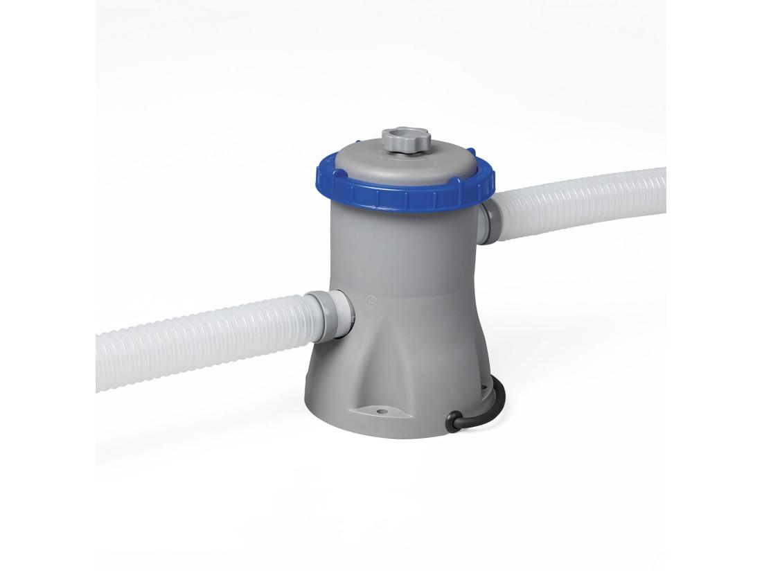 vente unique Piscine ronde steel pro frame - 305 x 76 cm - Bleu