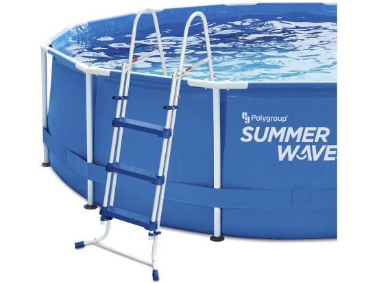 Vente Unique Piscine Tubulaire Metal - FETA - 3.66 X 0.91 M