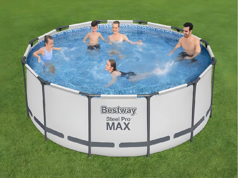 vente unique Piscine tubulaire Steel Pro Max ronde 3 66 x 1 22 m - Bestway