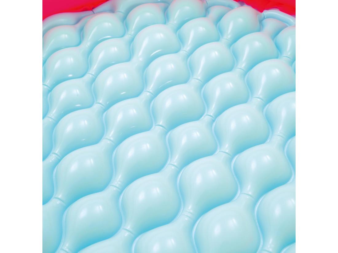 Vente Unique Piscinette Arc En Ciel Ronde 3 Boudins - D 70 X H 24 Cm