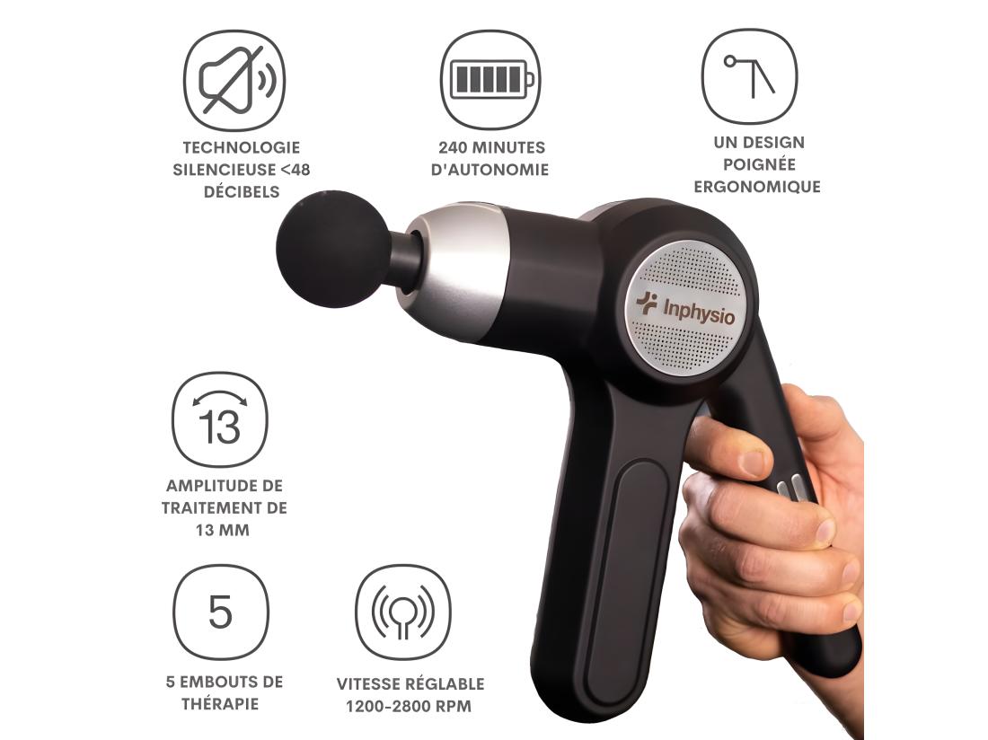 Vente Unique Pistolet De Massage Musculaire Vibratoire De Thérapie Percussive MACMASSAGE 59