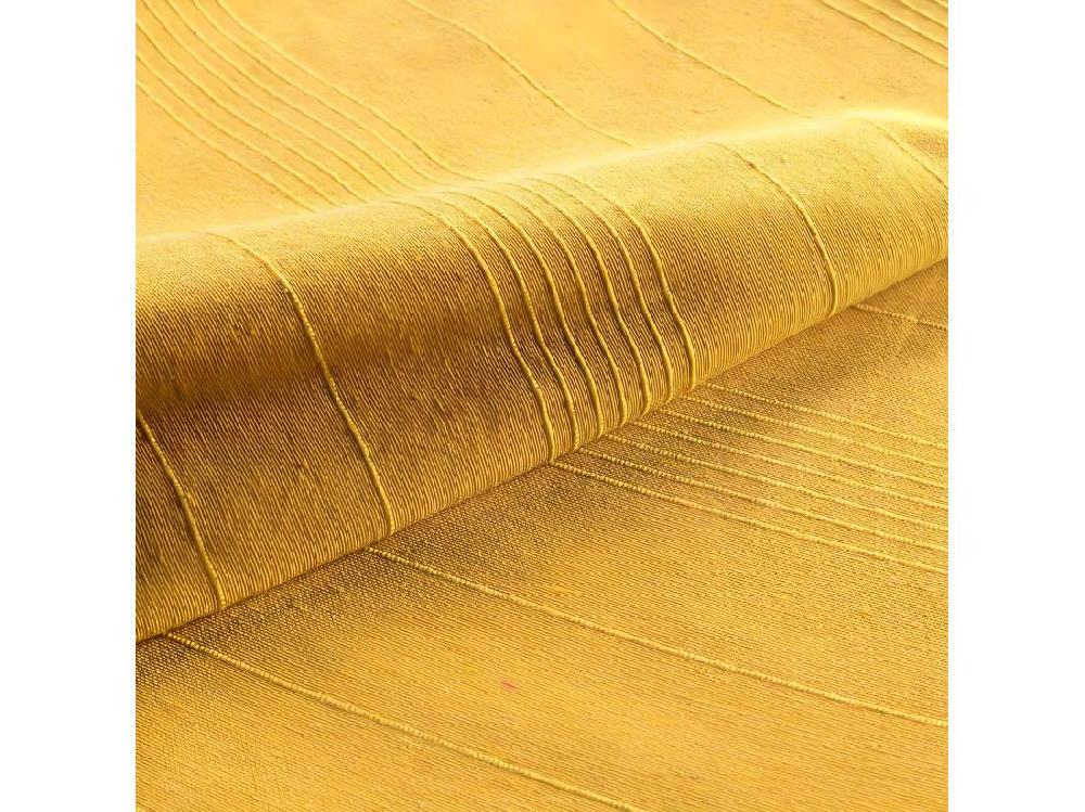 Vente Unique Plaid Lucile En Polycoton Curry 180x220