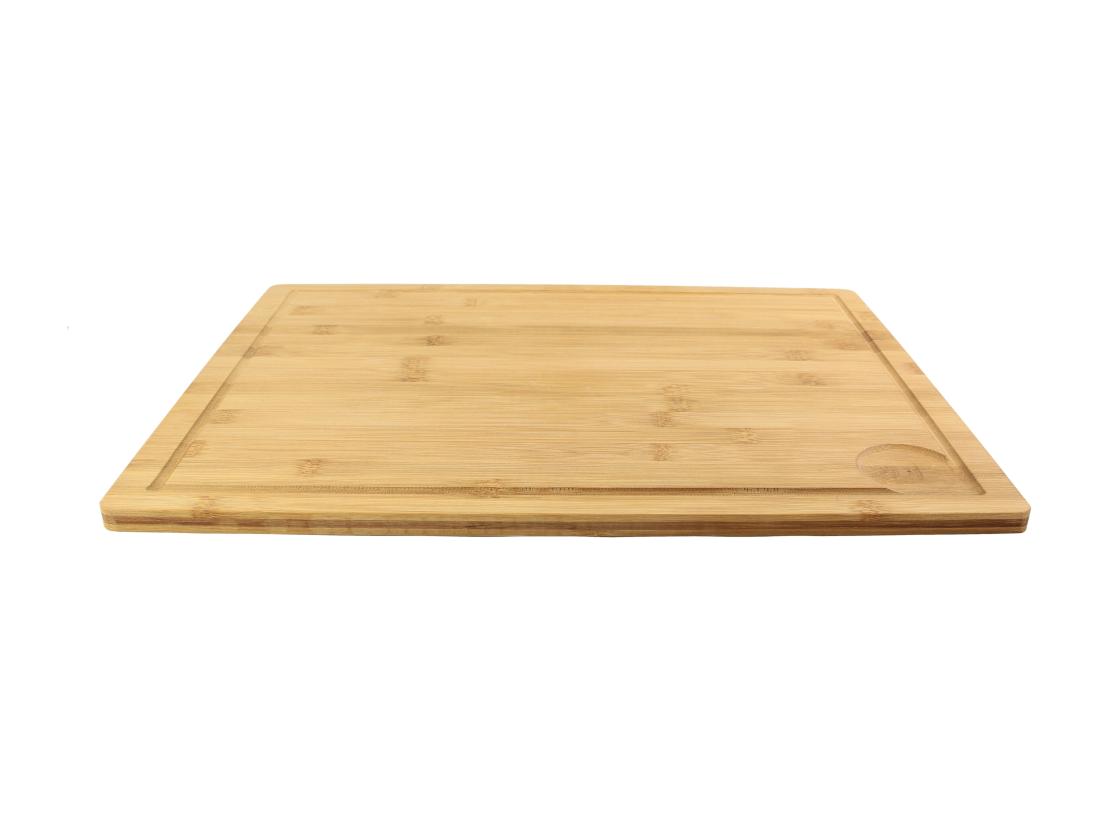 Vente Unique Planche A Decouper Avec Rebord Bambou 33.5x44cm