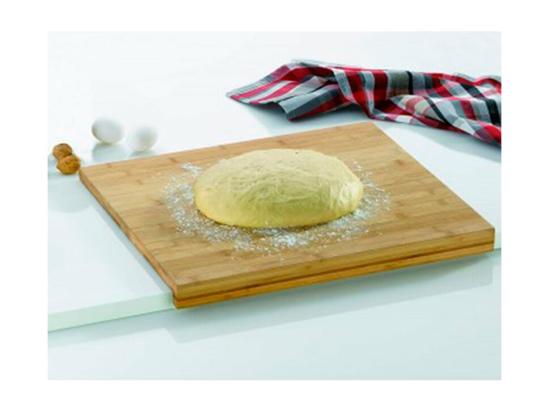 Vente Unique Planche à Découper Bambou "Rebord" 45cm Naturel