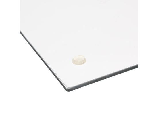 Vente Unique Planche à Découper En Verre Effet Marbre - Noir - L 40 X L 30 Cm