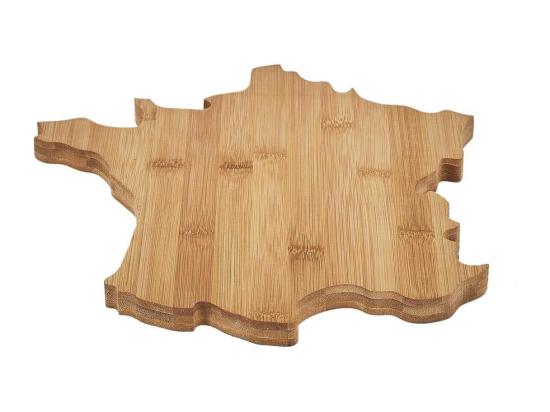 vente unique Planche de Présentation Bois "France" 31cm Naturel