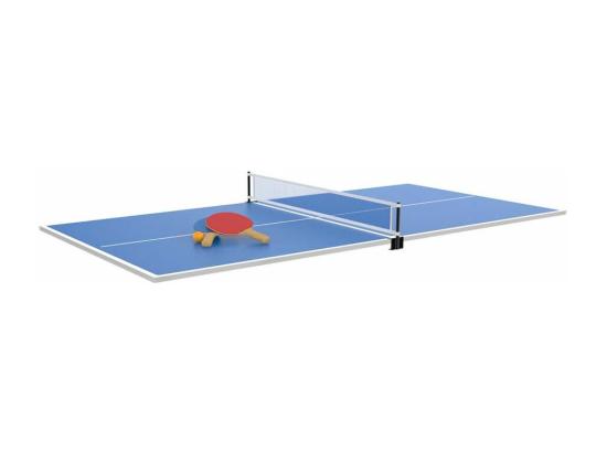 Vente Unique Plateau Dinatoire Réversible "Ping Pong" 213cm Blanc Laqué