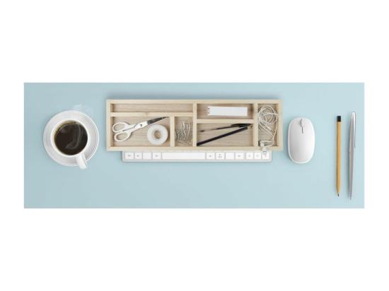 Vente Unique Plateau Organisateur "Bureau" 52cm Naturel