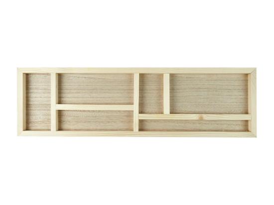 vente unique Plateau Organisateur "Bureau" 52cm Naturel