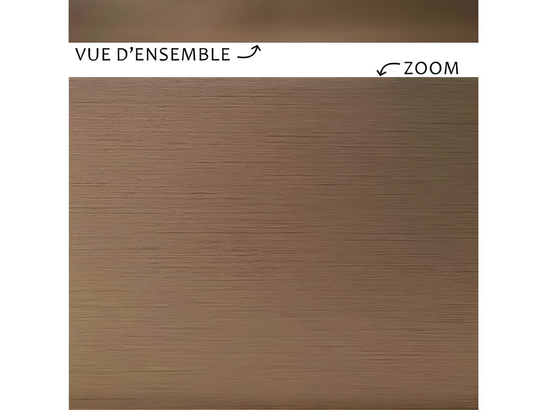 Vente Unique Plinthe PVC Lot De 25 L200xH. 8cm - Bronze Brossé - PVC