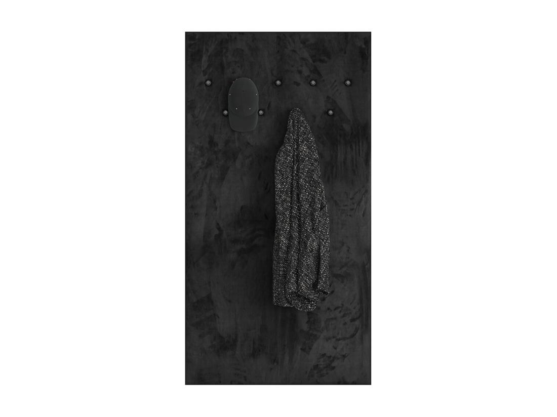 Vente Unique Porte-manteau Mural 9 Patères Nilo Bois