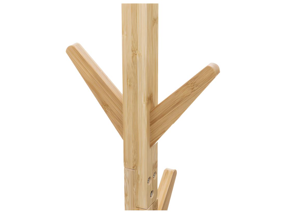 Vente Unique Porte-manteaux 8 Patères En Bambou H 178 Cm