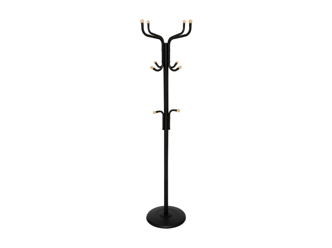 Vente Unique Porte-Manteaux En Métal "11 Patères" 177cm Noir