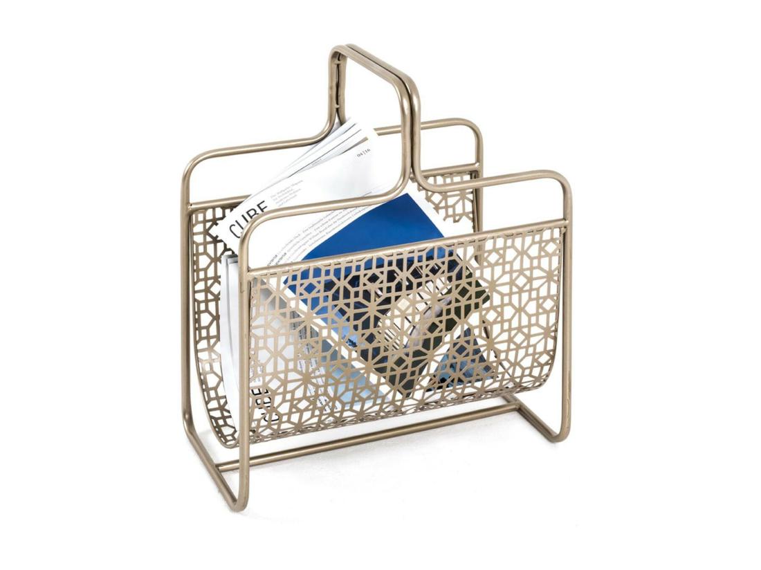 vente unique Porte-Revues en Métal "Magazines" 45cm Bronze