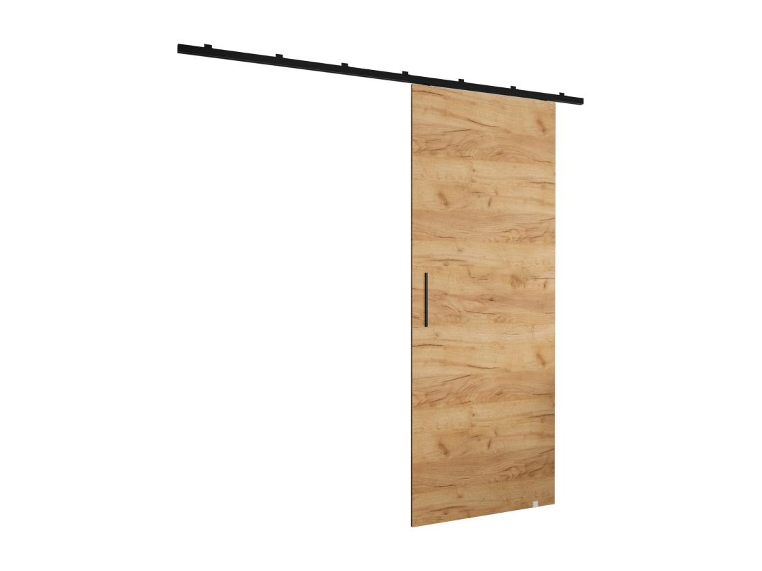 Vente Unique Portes Coulissantes Zonda I 90x204 Cm (Chêne Craft)
