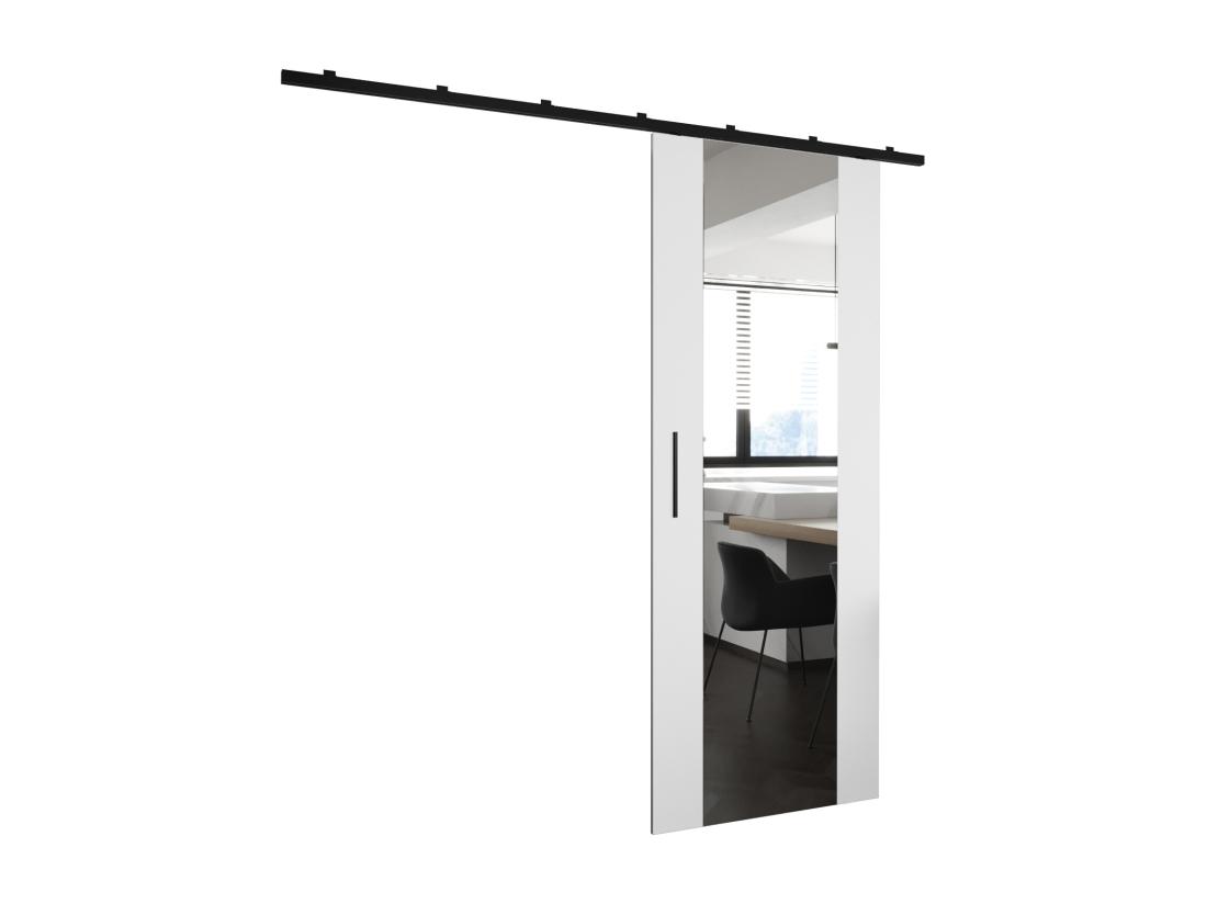 Vente Unique Portes Coulissantes Zonda II 70x204 Cm (Blanc)