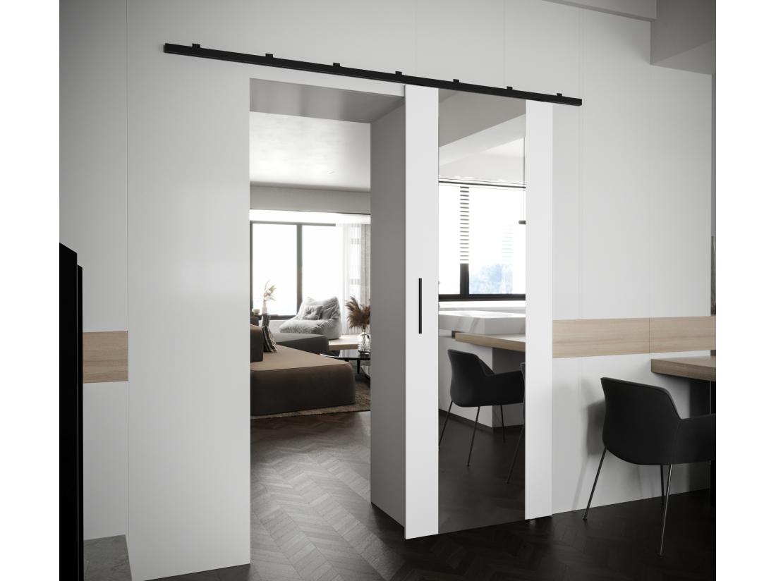 vente unique Portes coulissantes Zonda II 70x204 cm (Blanc)