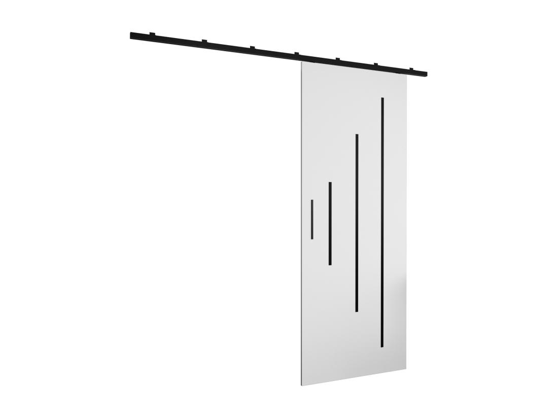 Vente Unique Portes Coulissantes Zonda Y 90x204 Cm (Blanc)