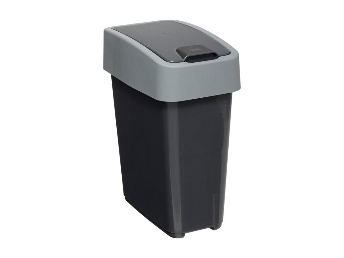Vente Unique Poubelle 10 Litres 2 Systèmes D'ouverture
