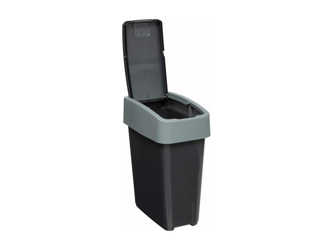 Vente Unique Poubelle 10 Litres 2 Systèmes D'ouverture