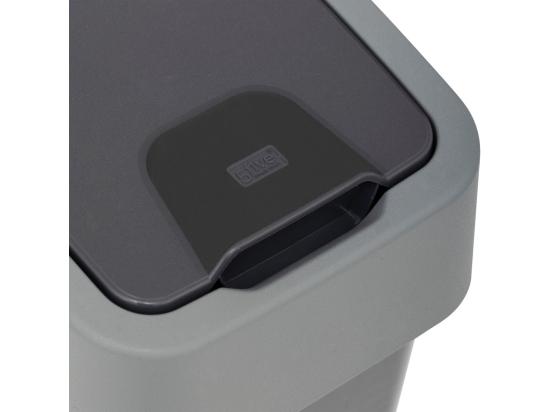 vente unique Poubelle 10 Litres 2 systèmes d'ouverture