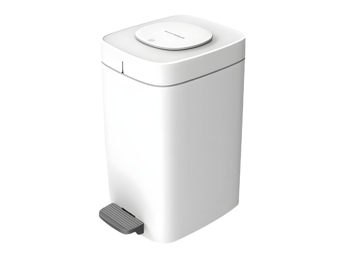 vente unique Poubelle 15 l carrée à pédale comprenant 30 sacs poubelle