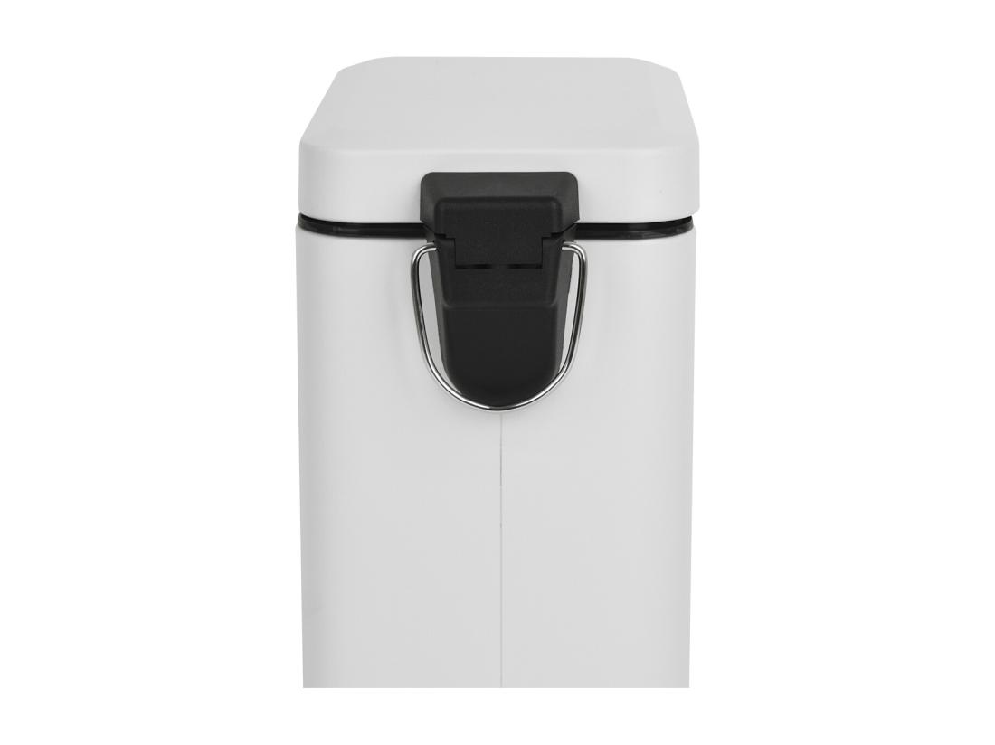 Vente Unique Poubelle à Pédale 10l Incl. Seau Intérieur Couvercle Softclose