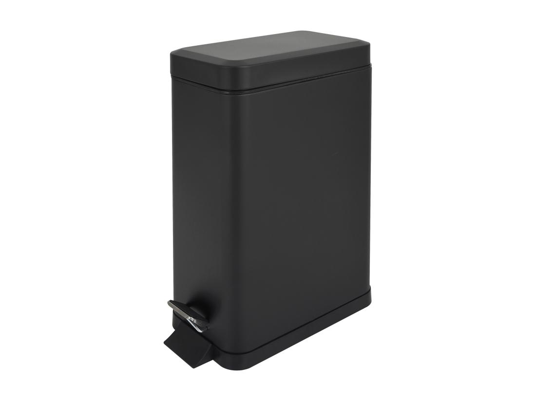 Vente Unique Poubelle à Pédale 10l Incl. Seau Intérieur Couvercle Softclose