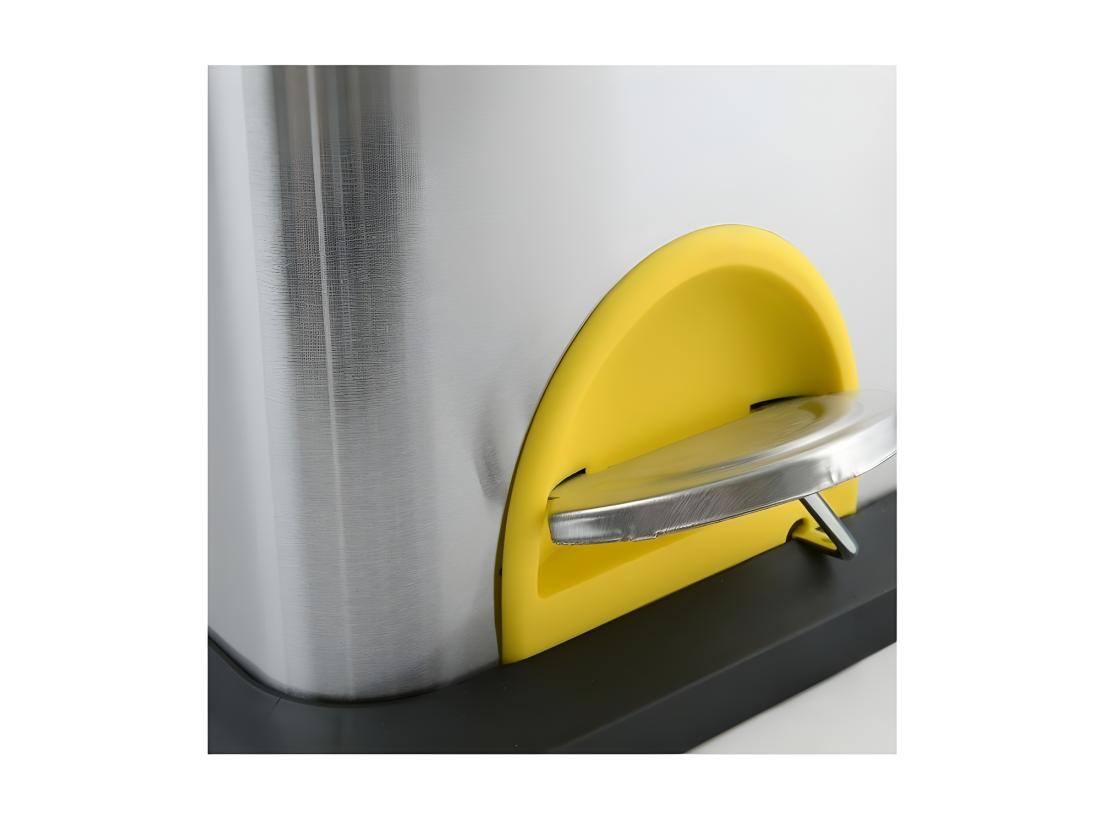 Vente Unique Poubelle à Pédale Tri Sélectif Inox 3x20L MSV