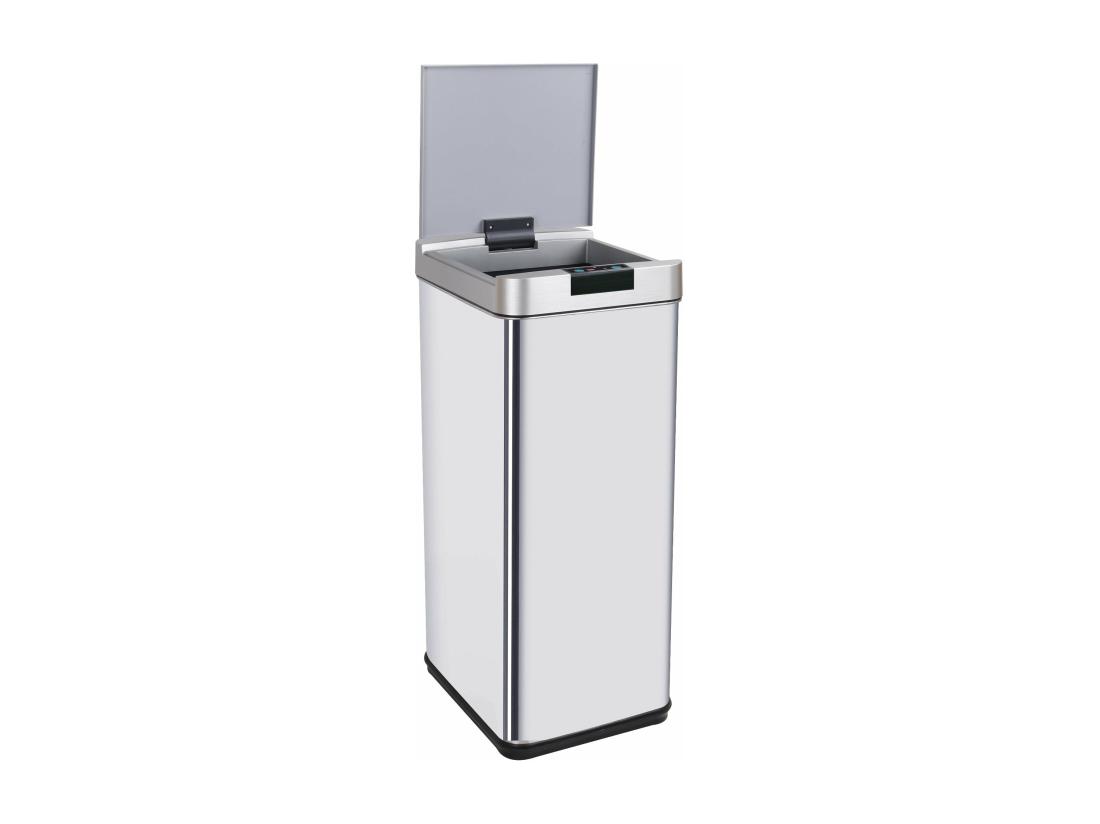 Vente Unique Poubelle De Cuisine Automatique PARKSIDE Argent Acier Inoxydable 50 L