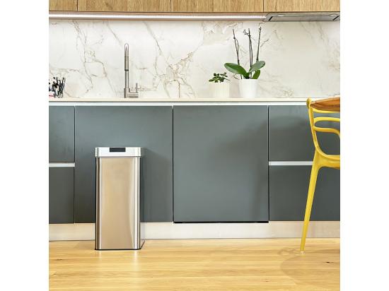 vente unique Poubelle de cuisine automatique PARKSIDE Argent Acier inoxydable 50 L