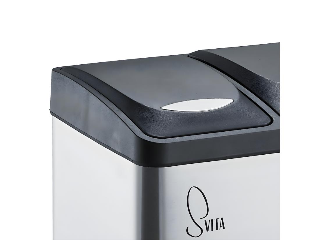 vente unique Poubelle de tri sélectif Acier inoxydable