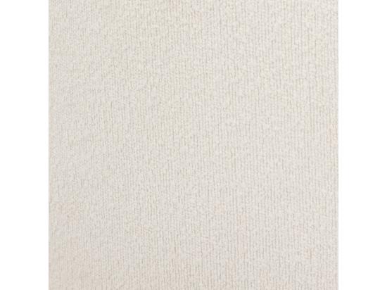 Vente Unique Pouf Avec Coffre En Tissu à Bouclettes Blanc D 35 X H 37 Cm