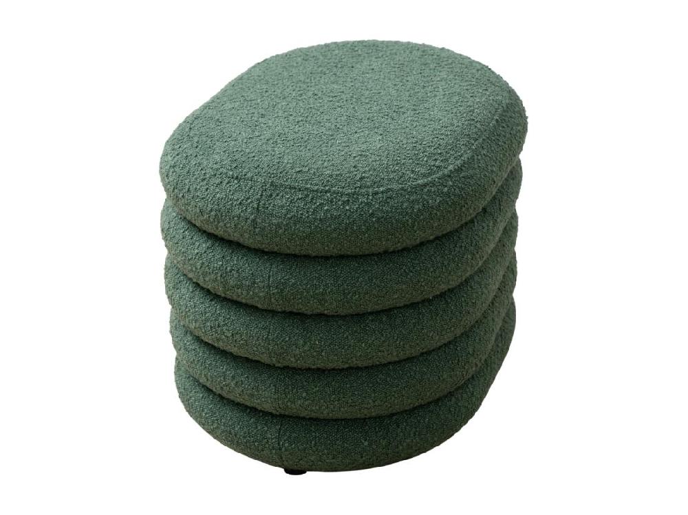 Vente Unique Pouf Avec Espace De Rangement Et Revêtement En Boucle