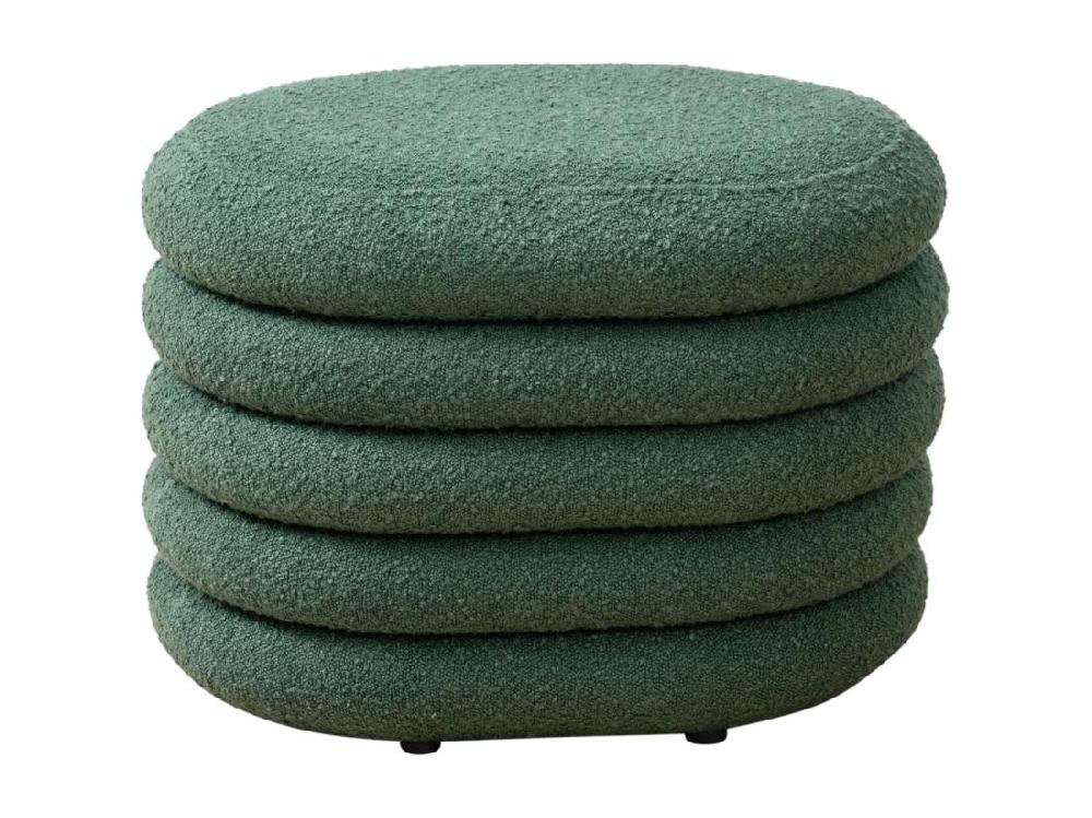 Vente Unique Pouf Avec Espace De Rangement Et Revêtement En Boucle