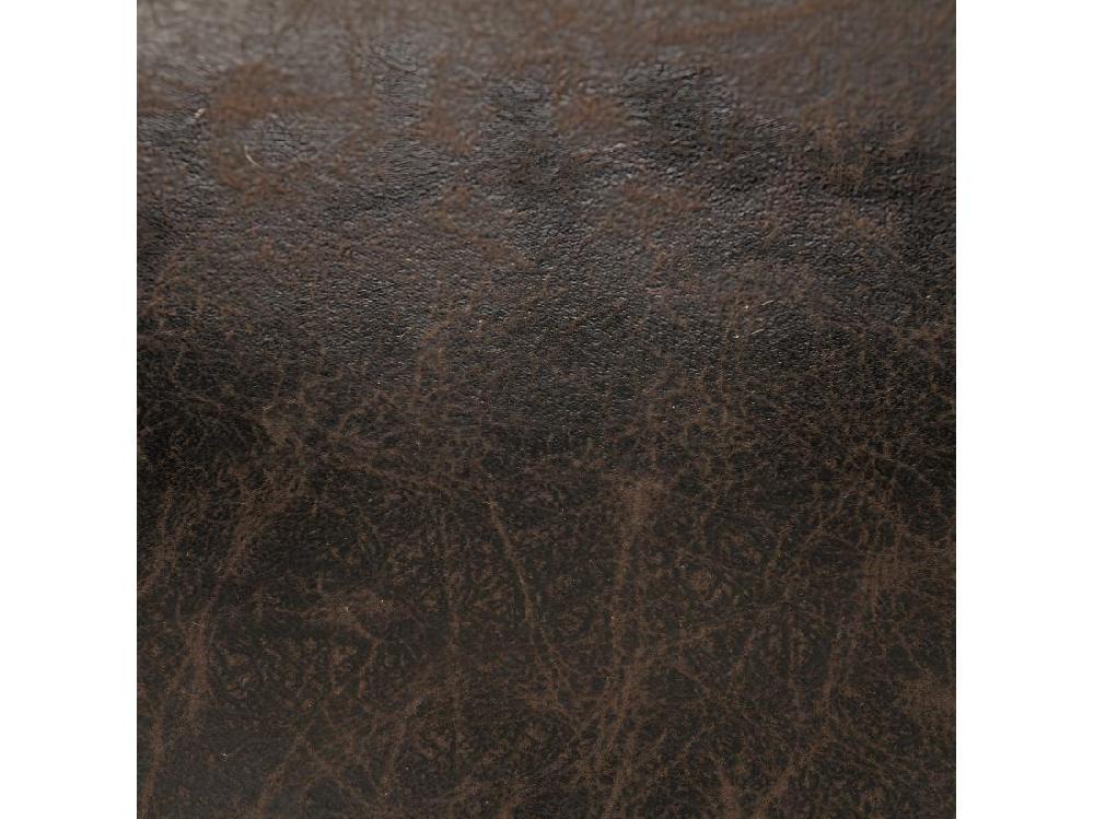 Vente Unique Pouf Bidon Avec Coffre De Rangement En Métal Noir Style Industriel