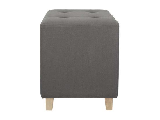 Vente Unique Pouf Carré Design "Hippolyte" 35cm Beige